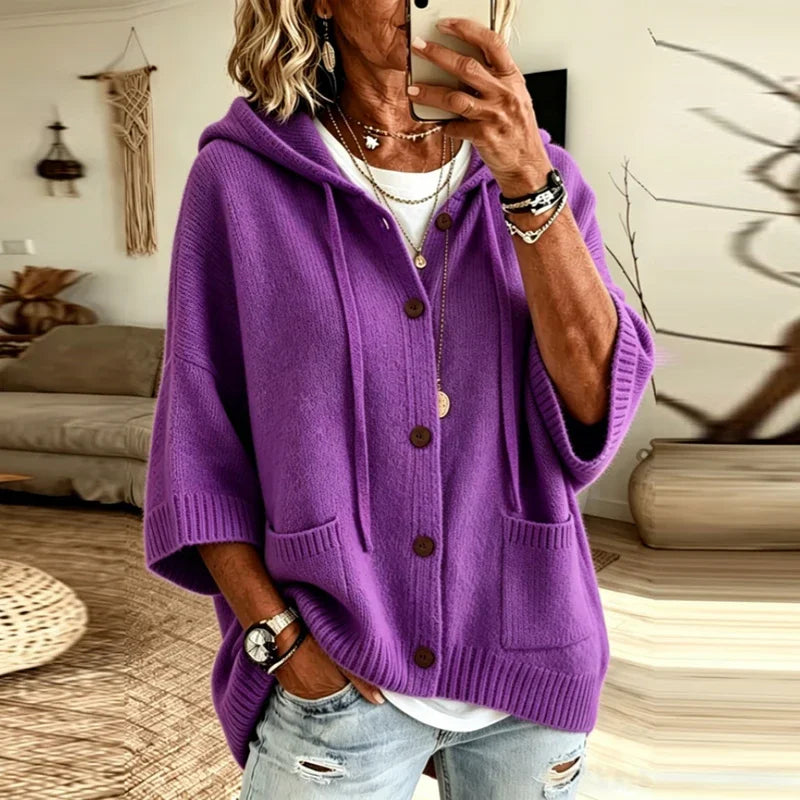 Josephina Hooded Cardigan Sweater