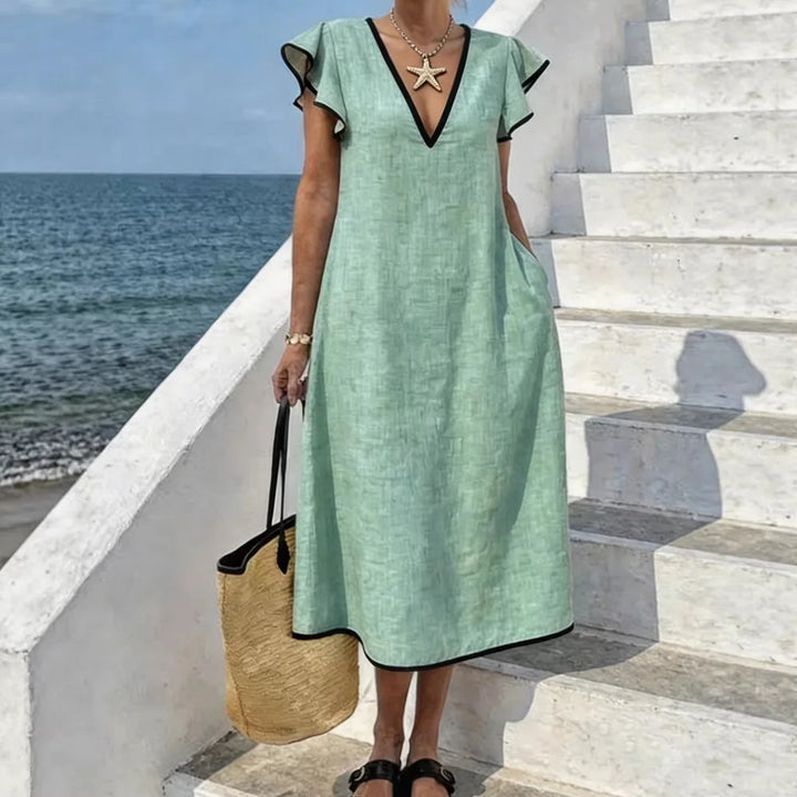 Imogen Boho Midi Dress