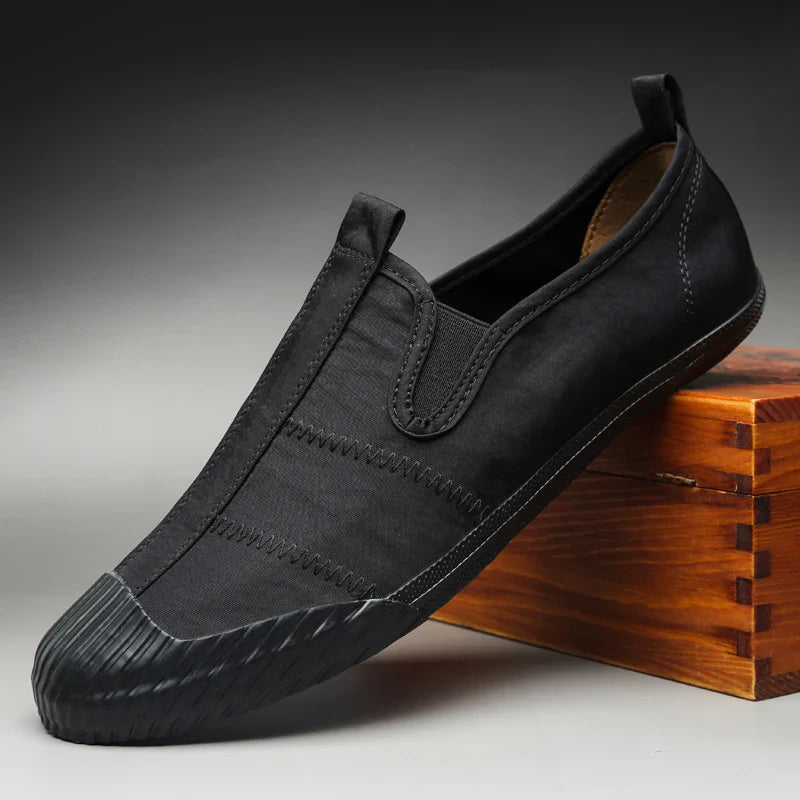 Beckham Canvas Slip On Shoes