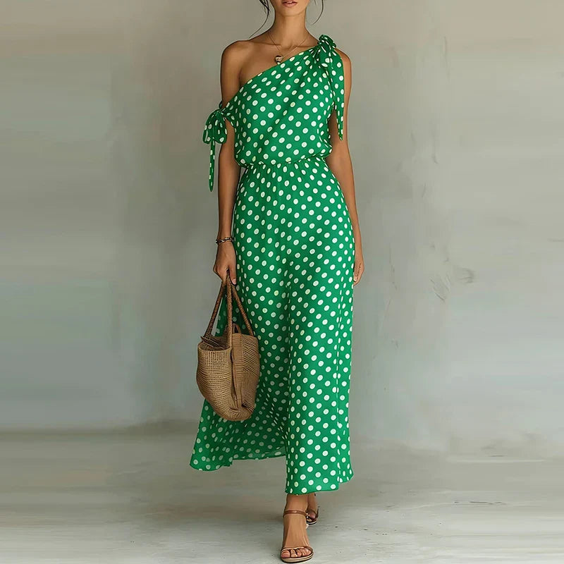 Nora Flowy Off Shoulder Maxi Dress – Urban Hollis