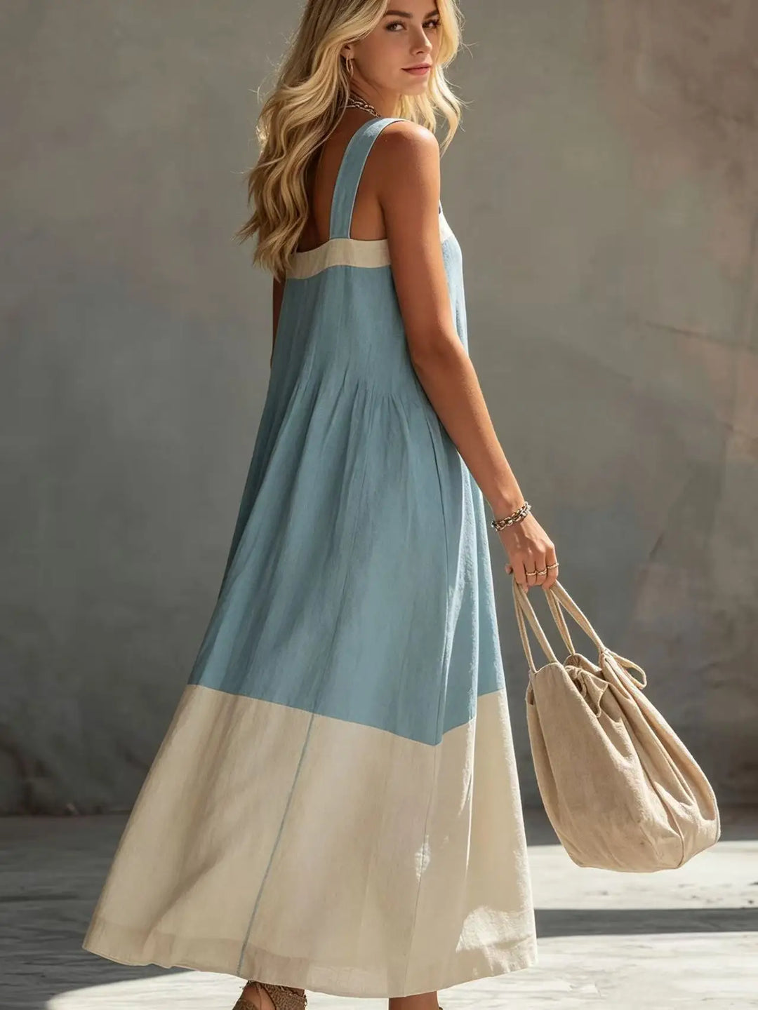 Hallie Casual Summer Maxi Dress