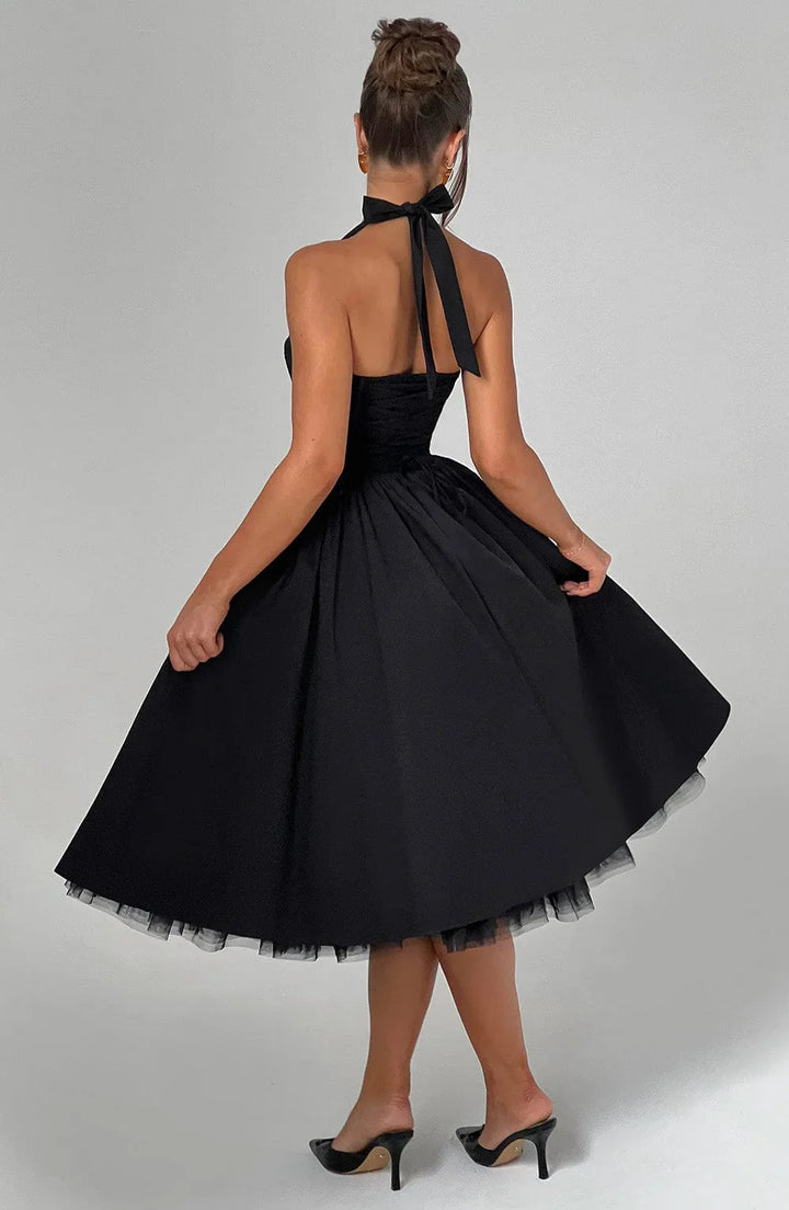 Danica Halter A Line Baby Doll Dress