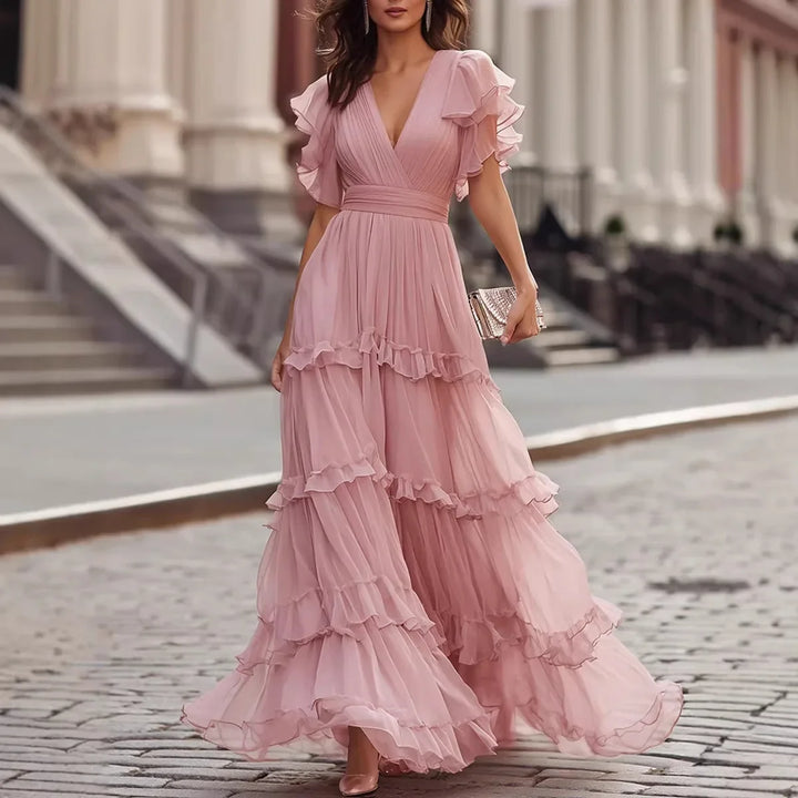 Palmira Tiered Ruffle Dress