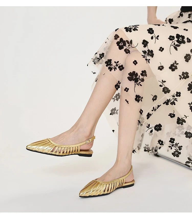 Annalise Orthopedic Pointed Flats