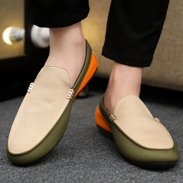 Harris Canvas Mule Loafers