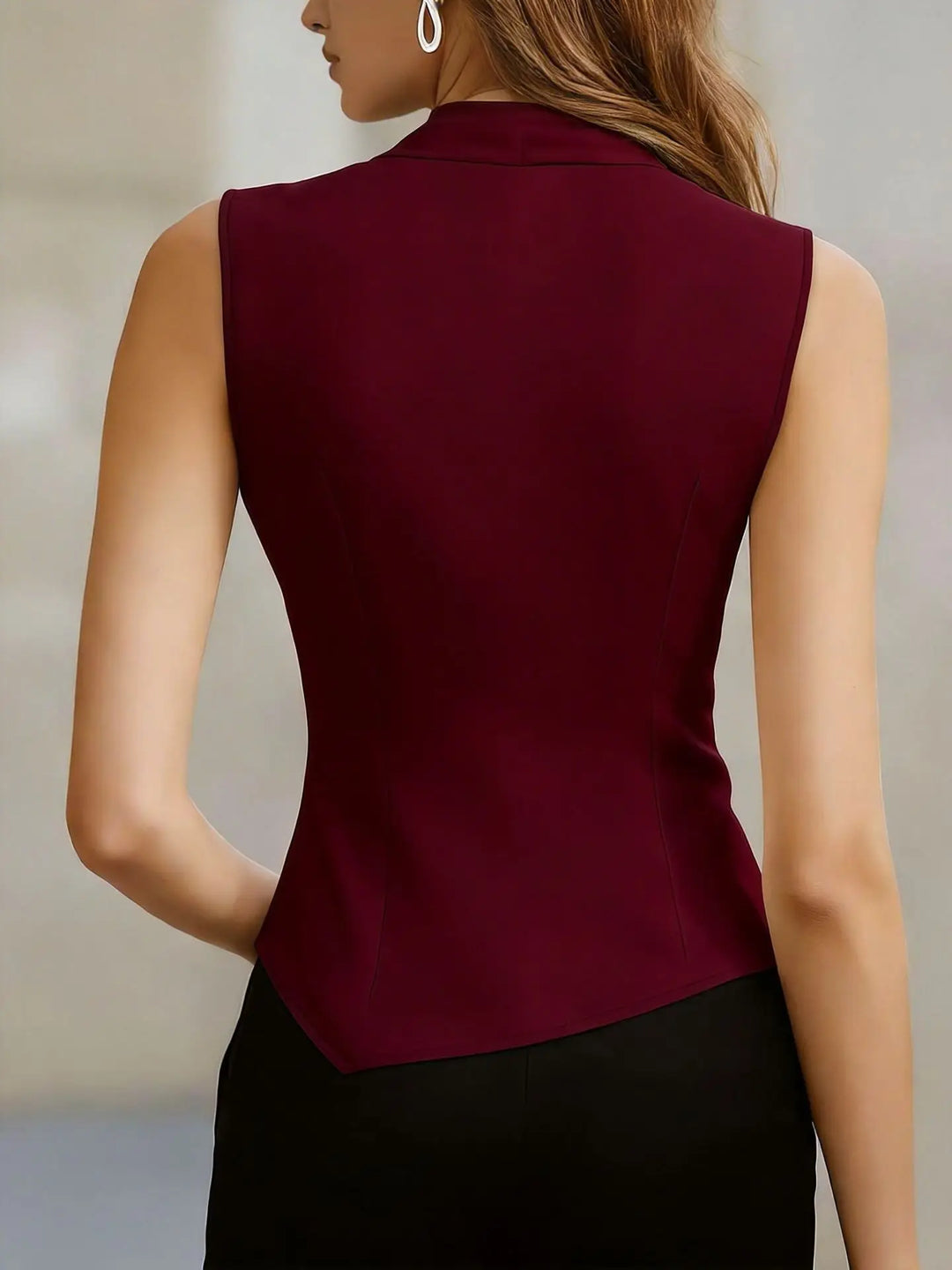 Aliana Draped Neck Blouse