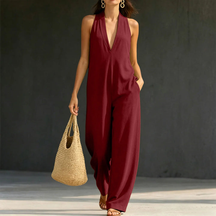 Avionne Comfortable Wide Leg Jumpsuit