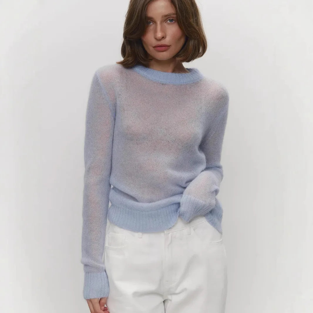 Fiona Mohair Knit Sweater