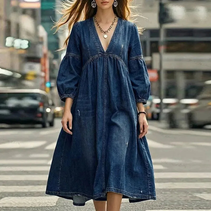 Camille Empire Waist Maxi Dress