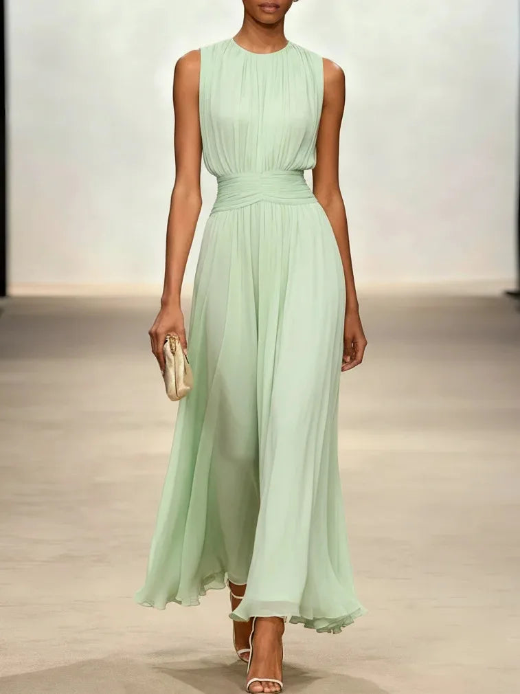 Elenora Sleeveless Maxi Dres