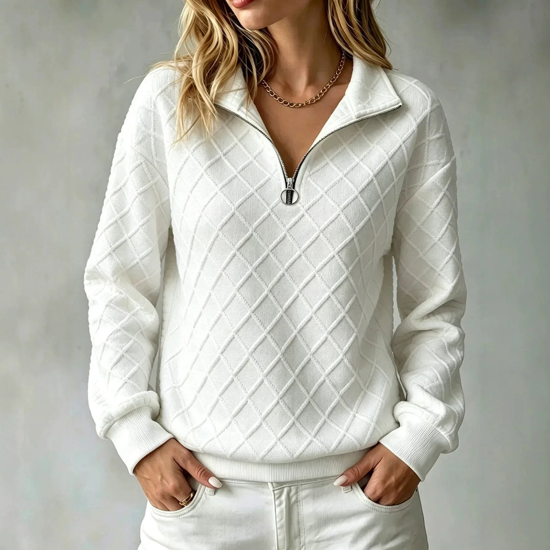 Brynlee Textured Knit Sweatshirt