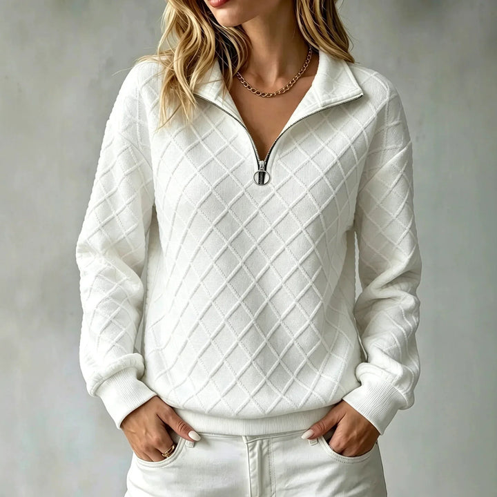 Brynlee Textured Knit Sweatshirt