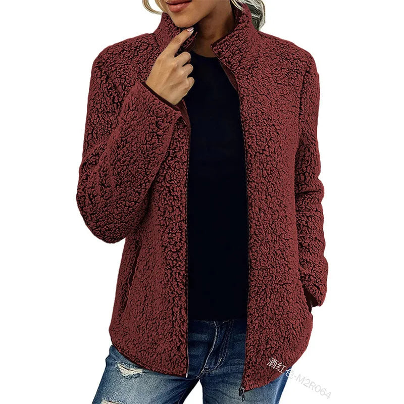 Corinthe Sherpa Fleece Jacket