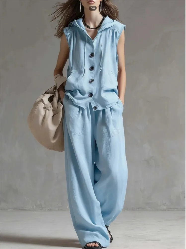 Delaney Relaxed Hooded Set