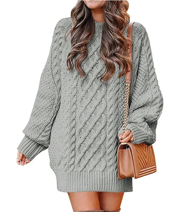Winslow Cable Knit Sweater Dress