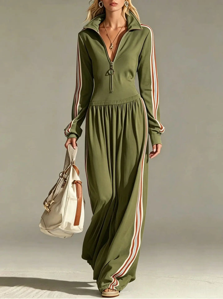 Aimee Activewear Stripe Jumpsuit