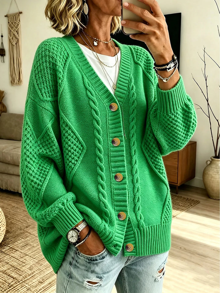 Wilma Cable Knit Cardigan