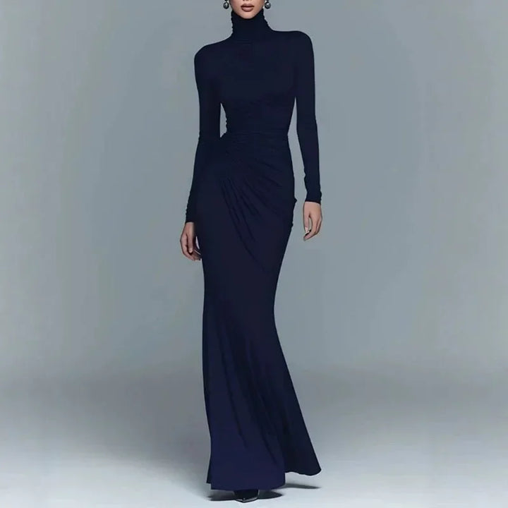 Adriana Turtleneck Maxi Dress