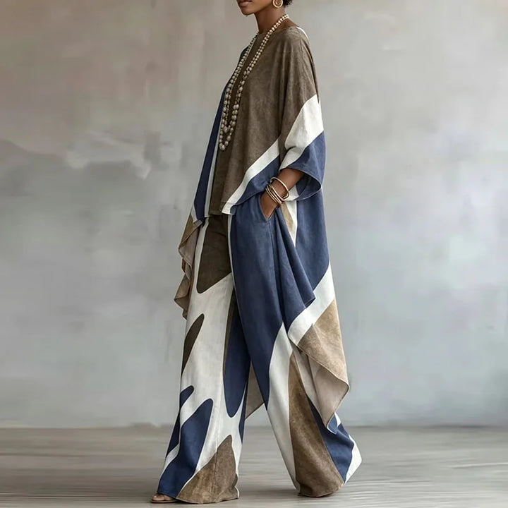 Frances Abstract Trouser Set