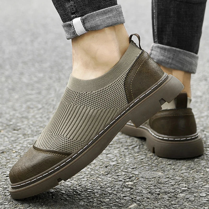 William Breathable Slip On Loafers