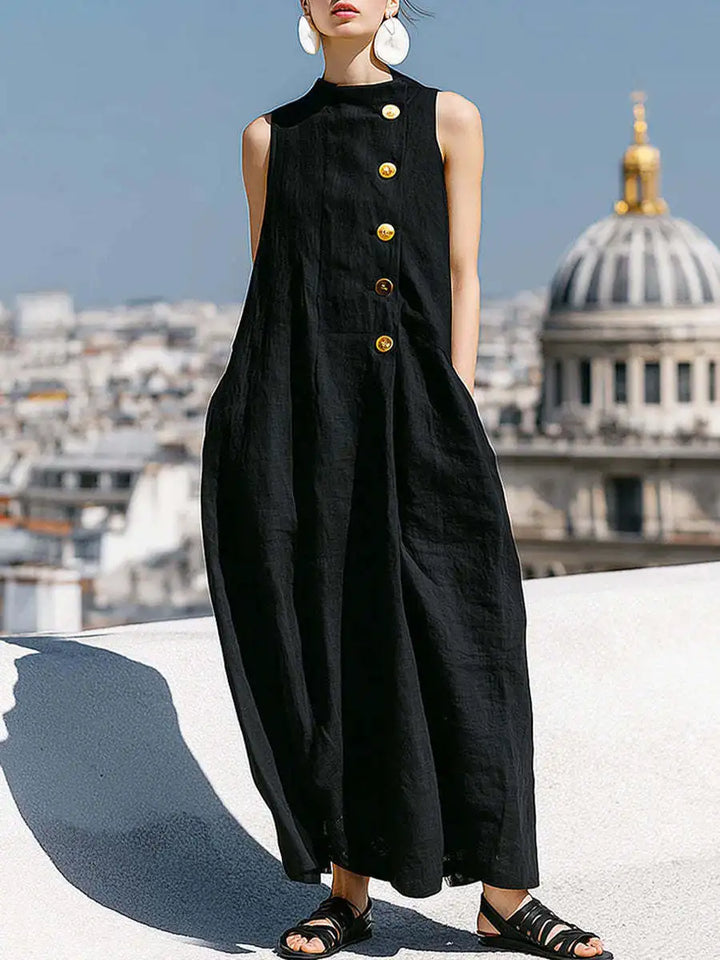 Diana Casual Pocket Maxi Dress