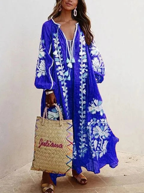 Annalise Bohemian Maxi Dress