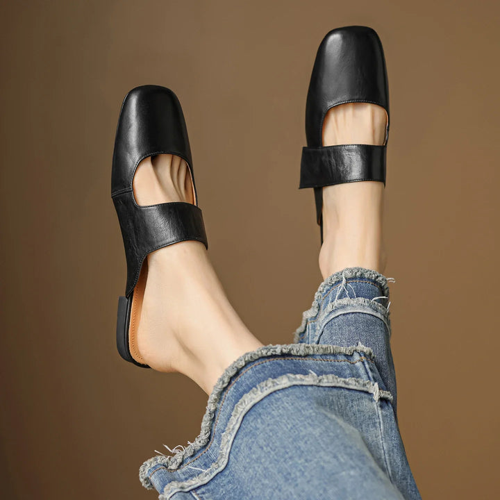 Scarlett Genuine Leather Flats