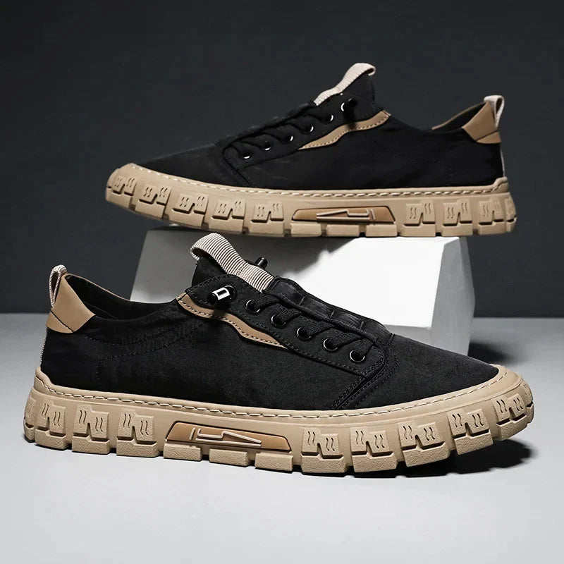Carlos Breathable Lace Up Sneakers