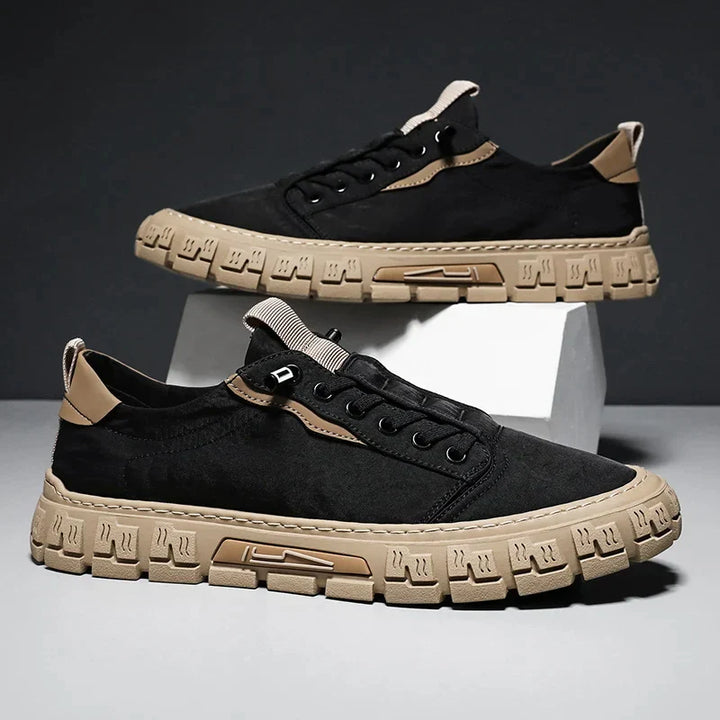 Carlos Breathable Lace Up Sneakers