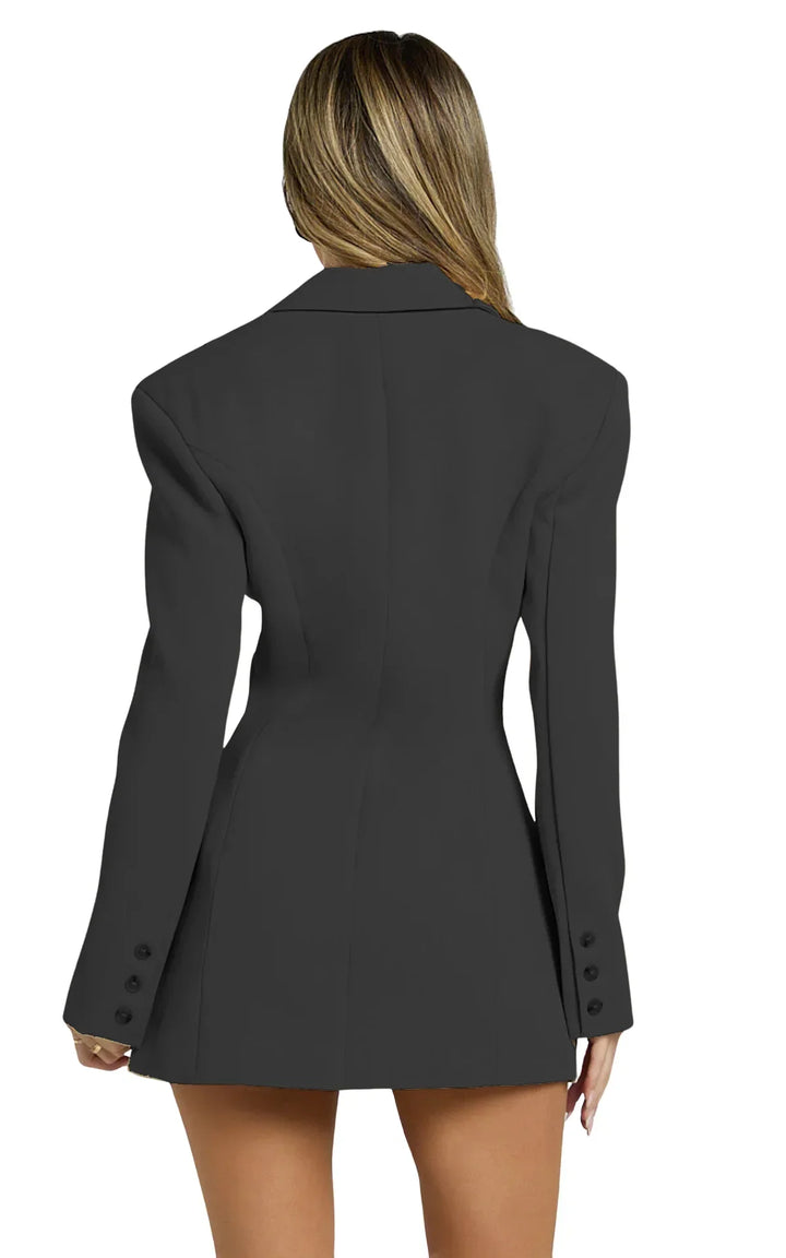 Carolina Waist Cinching Blazer Dress