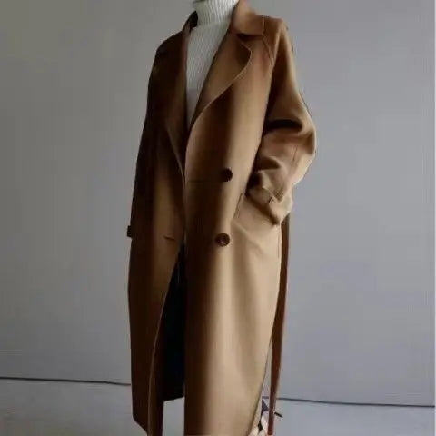 Larkspur Belted Wool Coat