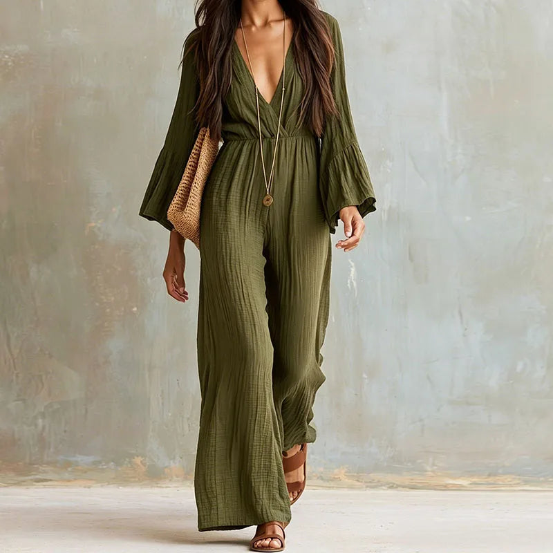 Adalyn Crinkled Maxi Dress