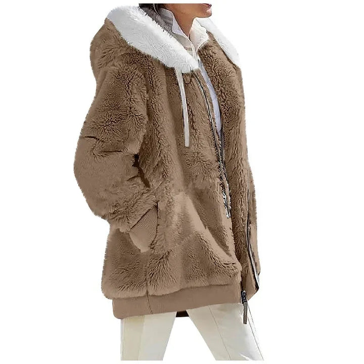 Constance Shearling Plush Jacket
