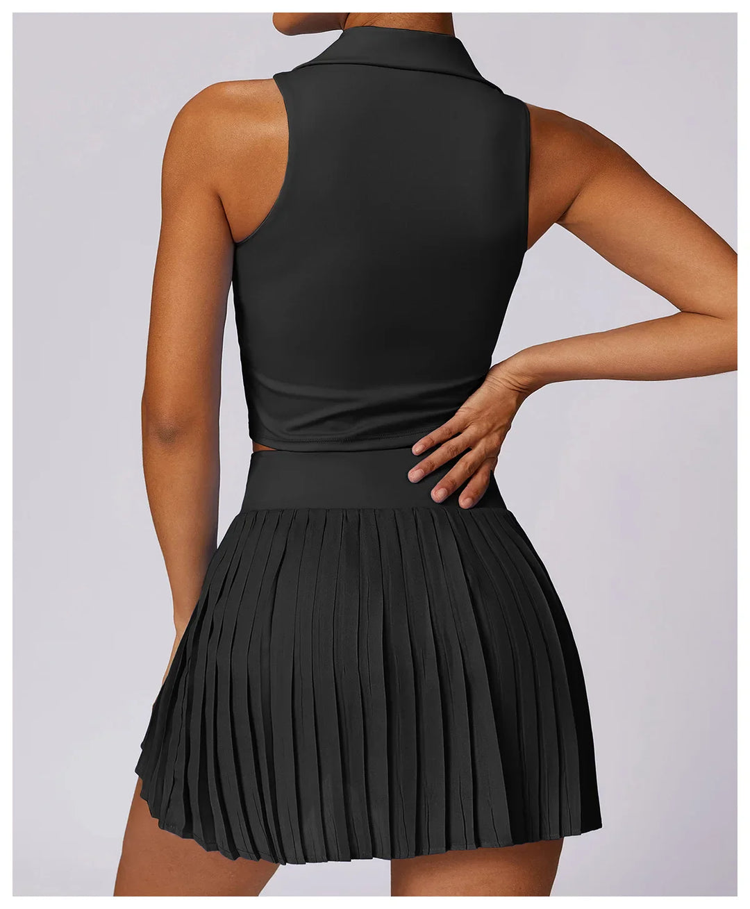 Cassie Pleated Tennis Skirt Set