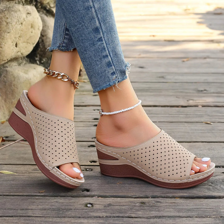 Clara Comfortable Slip On Sandals