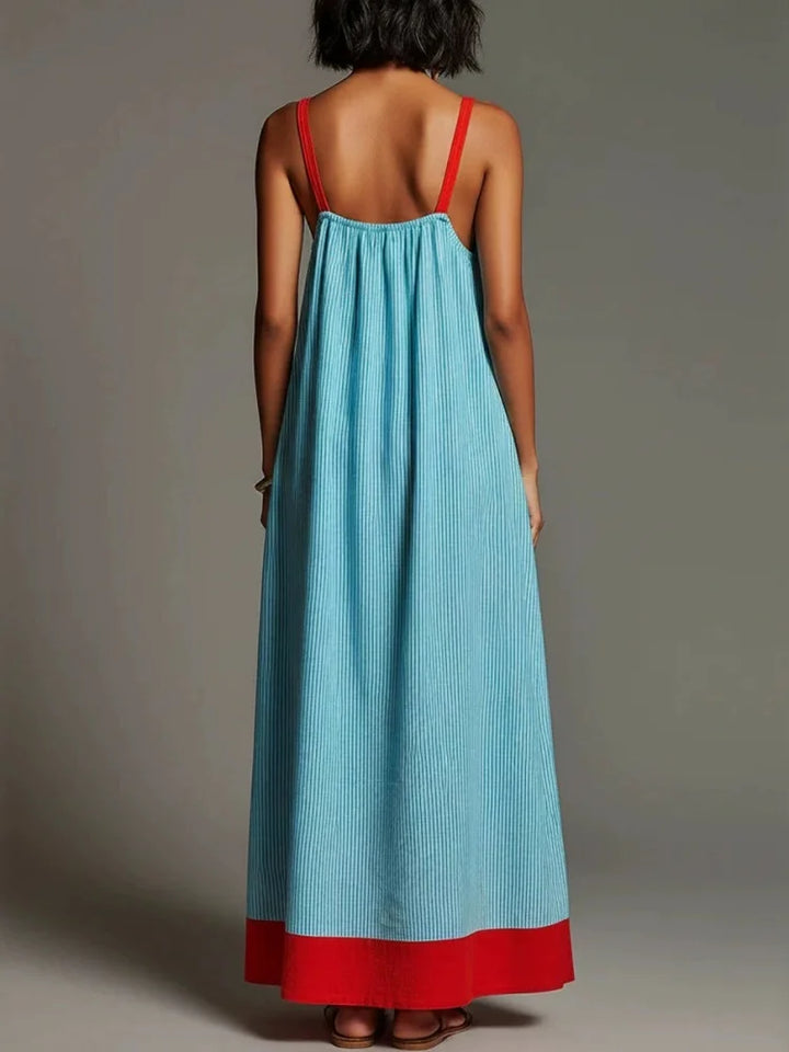 Chloe Square Neck Maxi Dress