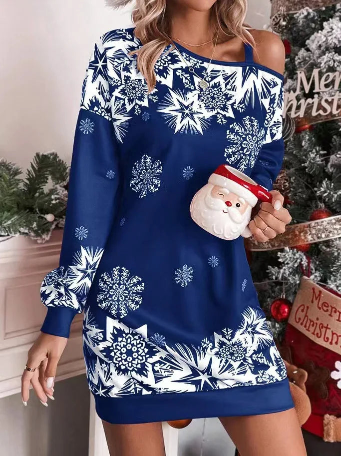 Petra Snowflake Christmas Dress