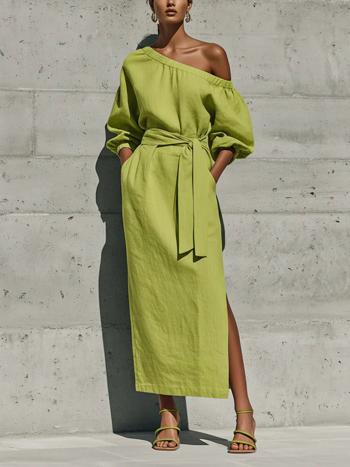 Monika Off Shoulder Maxi Dress