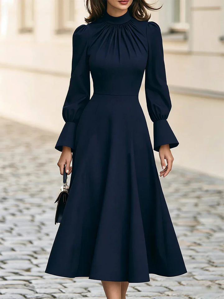 Larkspur Flared Cuff Midi Dress
