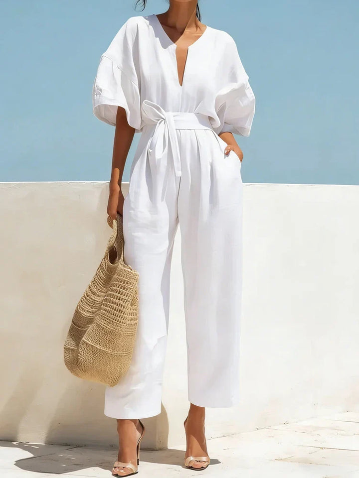 Emina Summer Linen Jumpsuit