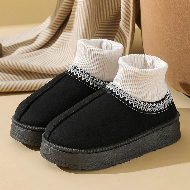 Posie Platform Plush Boot