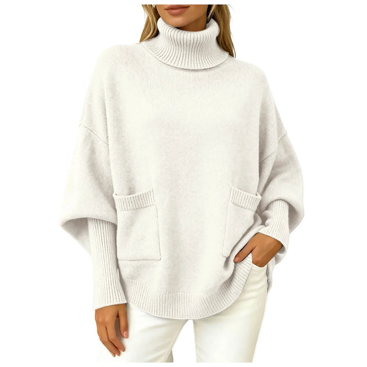 Freya Batwing Turtleneck Sweater