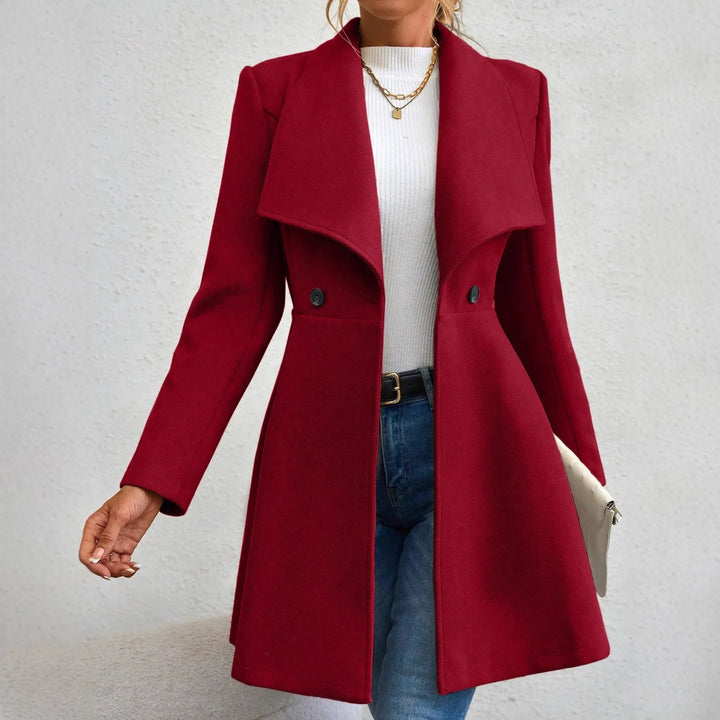 Fenley Waterfall Collar Coat