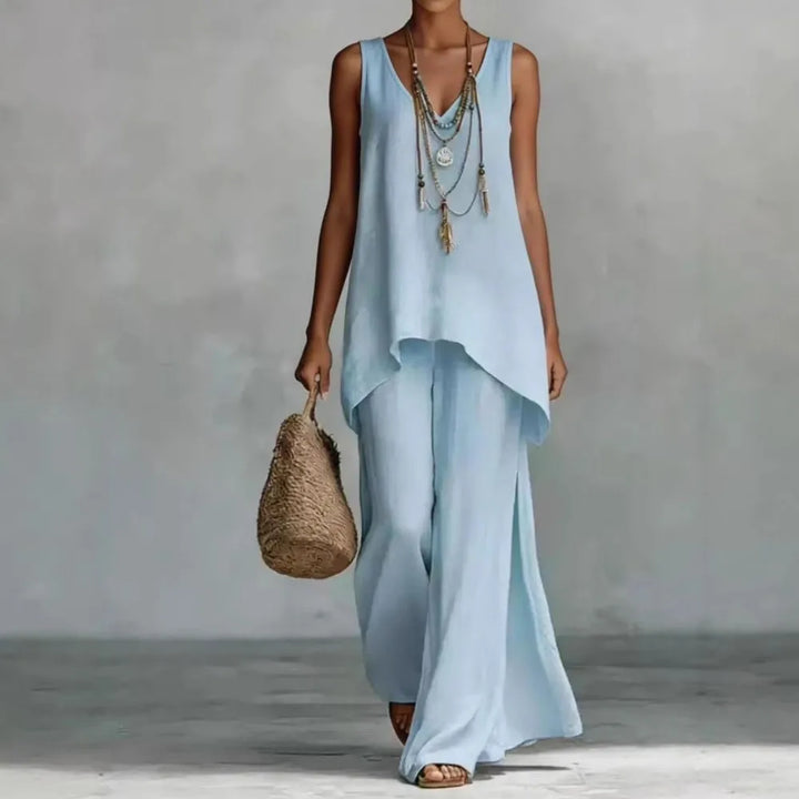 Madina Wide Leg Matching Set