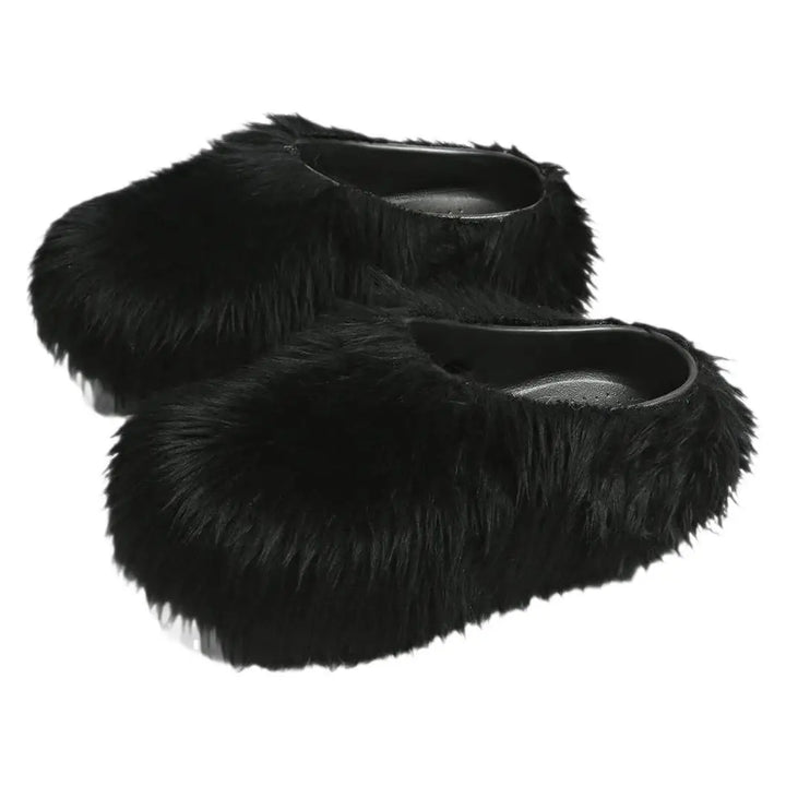 Hazel Faux Fur Slippers