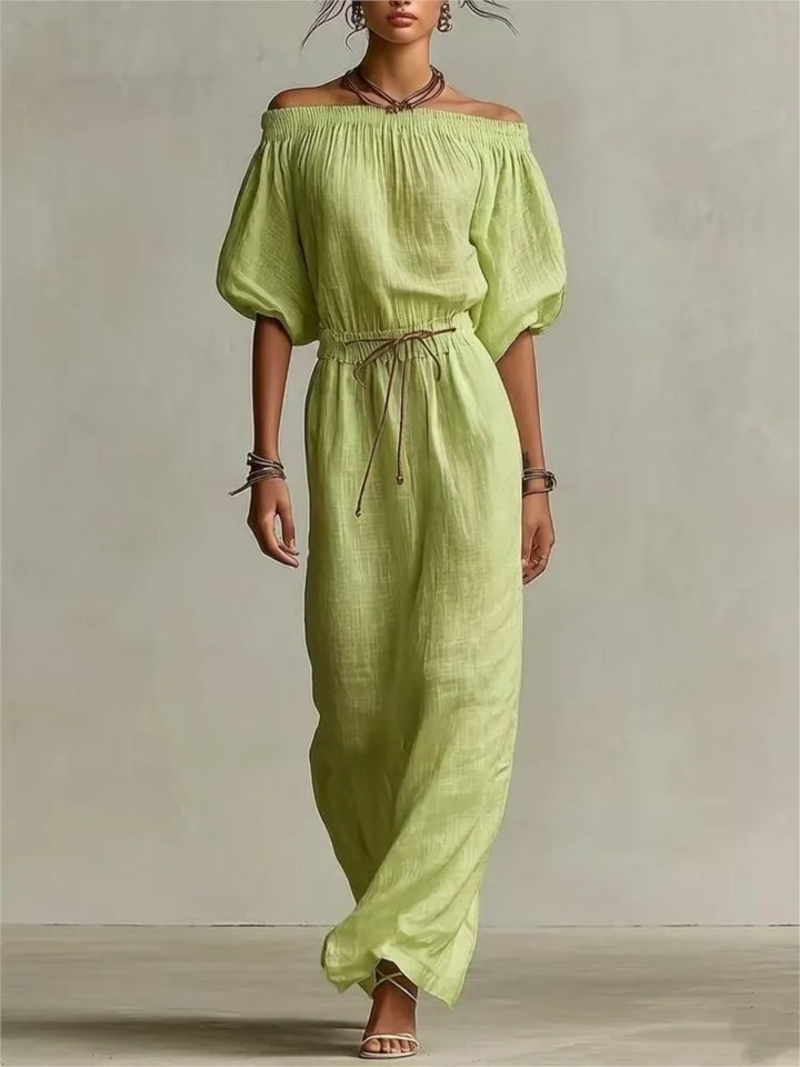 Dorothy Off Shoulder Maxi Dress