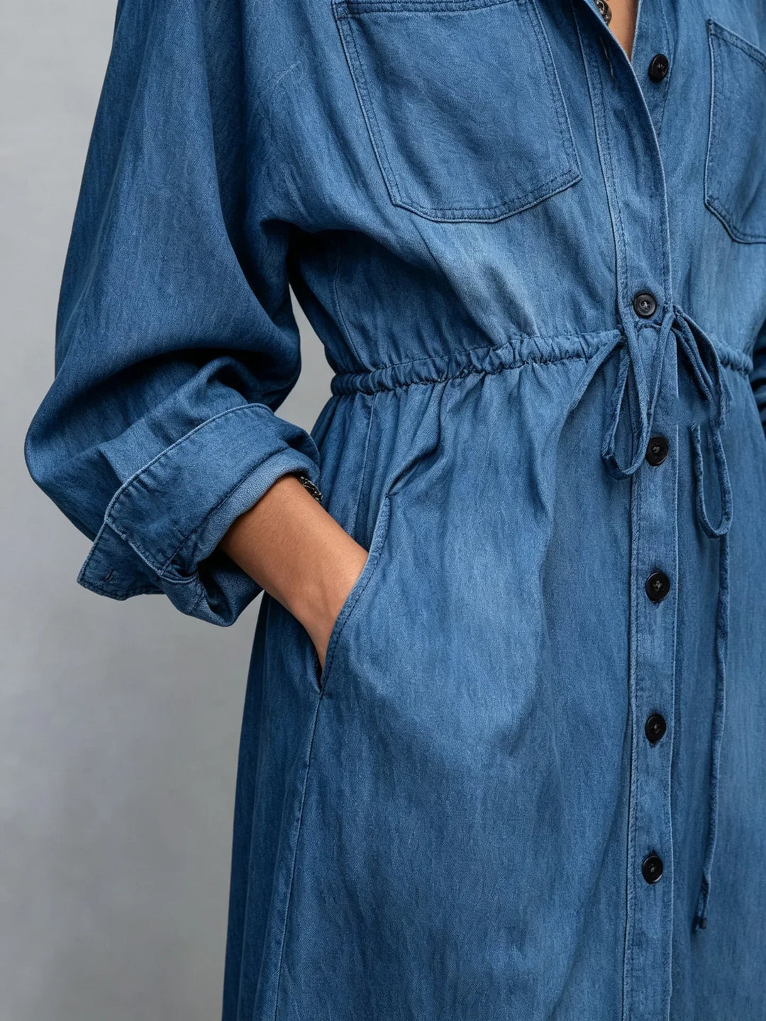 Lorena Everyday Maxi Shirt Dress