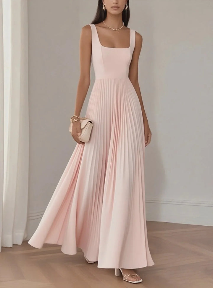 Maudeline Pleated Wedding Guest Dress