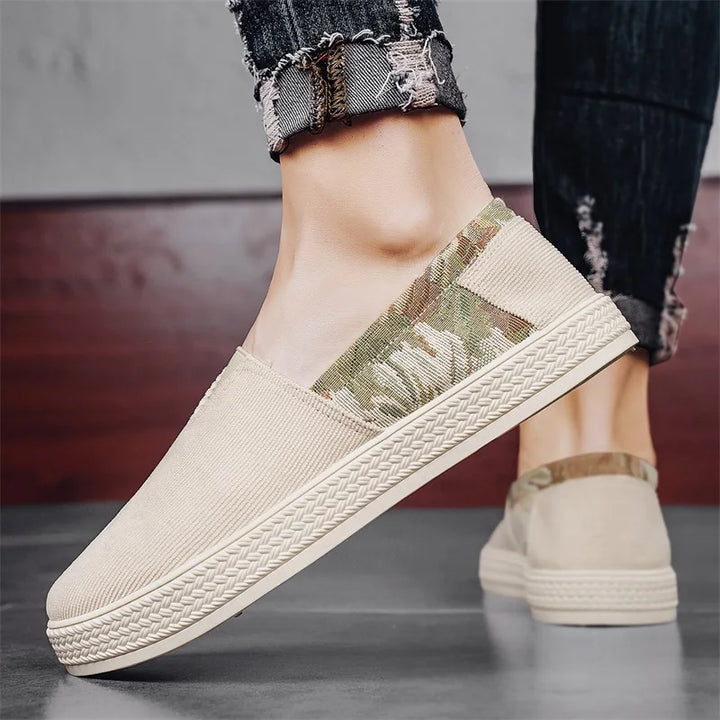 Larry Orthopedic Canvas Slip Ons