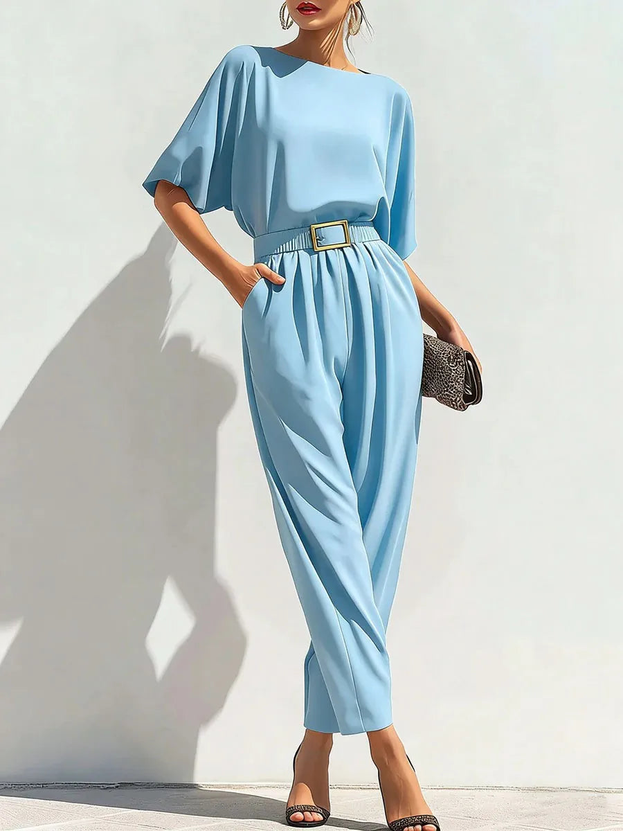 Frances Batwing Sleeve Jumpsuit